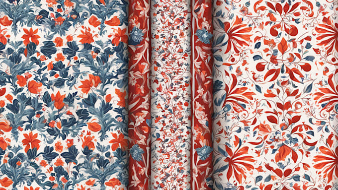 design unique seamless pattern for textile fabric prints