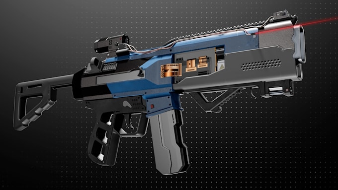 model and texture a 3d assets