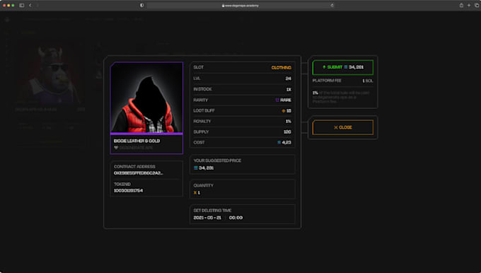build your web3 nft website and exchange website