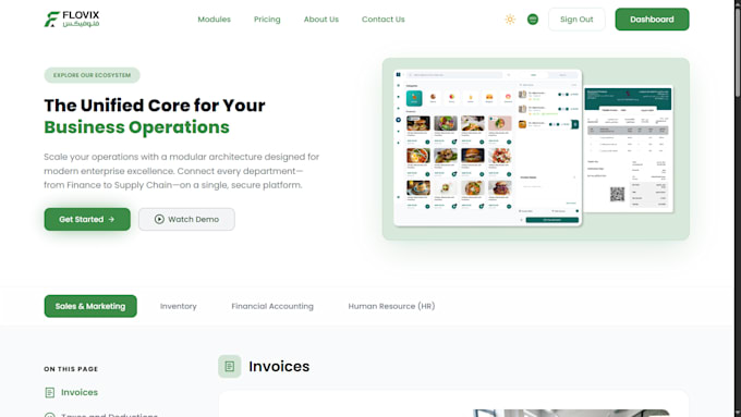 design modern responsive website UI UX in figma for web app