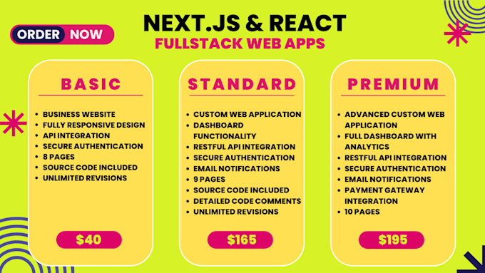 build, rebuild website as a front end next js, react and javascript developer