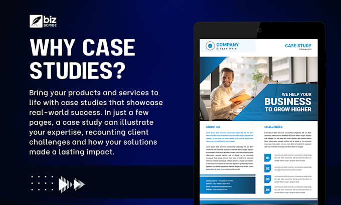 create compelling content for a case study
