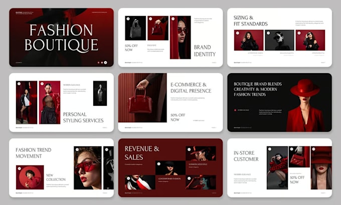 redesign business powerpoint presentation investor pitch deck canva slides