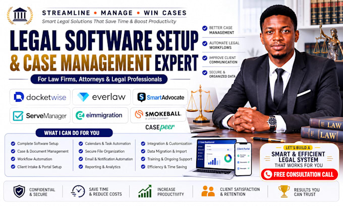 docketwise everlaw smartadvocate servemanager eimmigration smokeball casepeer