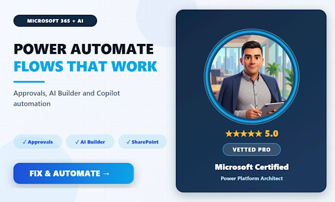 build and optimize microsoft power automate flows for your business