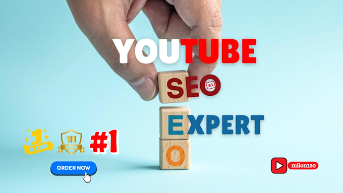 be your youtube video SEO expert