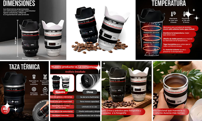 design high converting amazon listing images in 24h