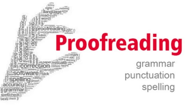 proofreader, editor, and copywriter