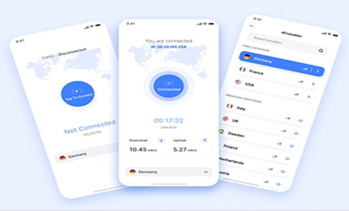 make flutter vpn app for android ios multi protocol