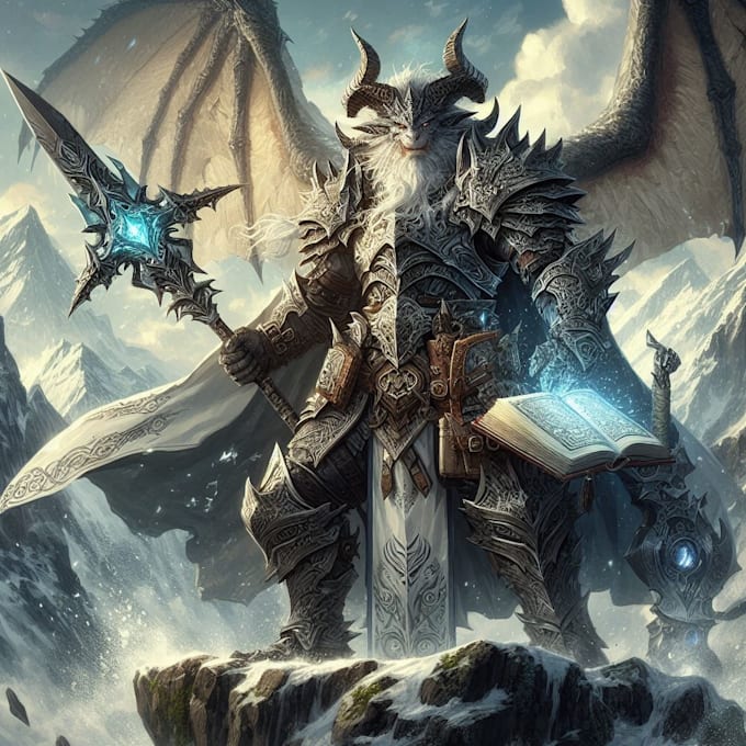 Do dnd character art and dnd character art by Anshoret | Fiverr