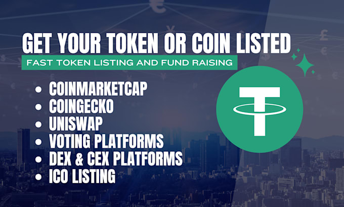 do token, coin, ico listing on uniswap coinmarketcap coingecko