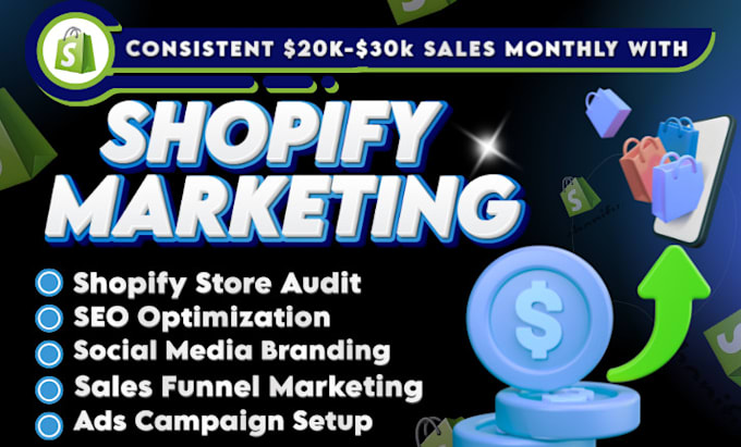 promote shopify store,shopify marketing, setup tik tok shop, boost shopify sales