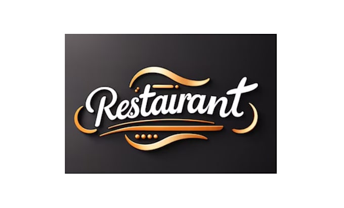 make spectacular classic restaurant logo