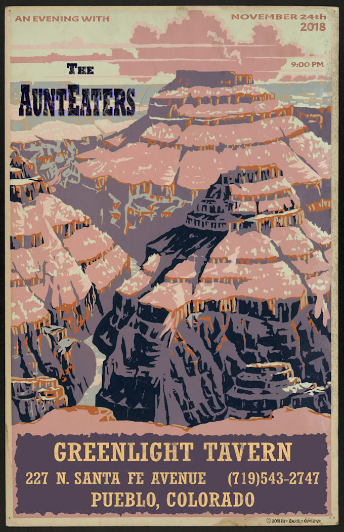 design a cool concert gig poster or flyer for you or your band