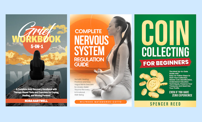 do book cover design, ebook cover design, KDP book cover design