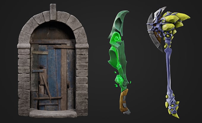 do high quality texture 3d model in substance 3d painter