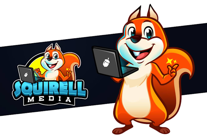 design cute cartoon logo or mascot character