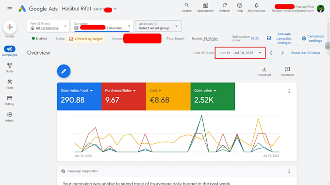 audit and optimize google ads for local businesses to get call and leads