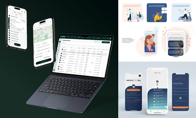 design professional UX UI in figma for web, app, software
