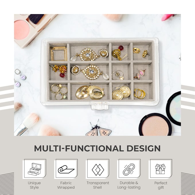 design 6 amazon listing images with high resolution