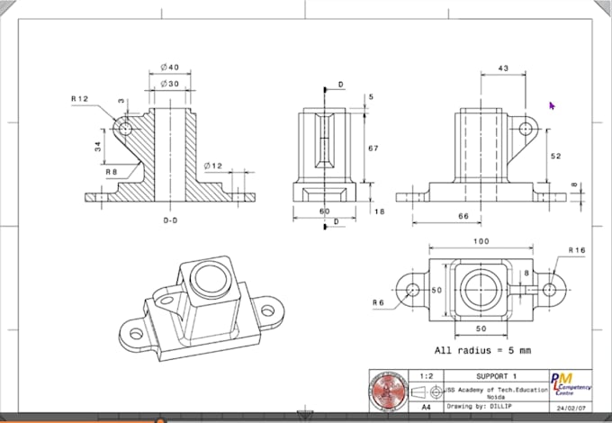design 3d models in catia v5 and solidworks