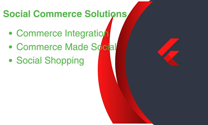 do complete social commerce setup and integration, optimize sales online store