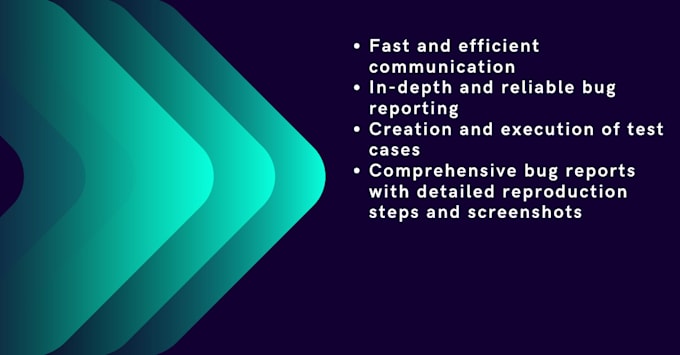 test your application or other project