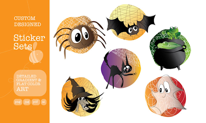 create fabulous custom designed sticker sets
