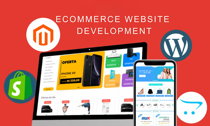 design webshop eccomerce wordpress website on ionos hostinger, bluehost godaddy
