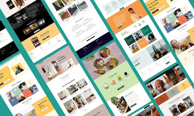 design stunning websites on wix, squarespace, webflow, wordpress or framer