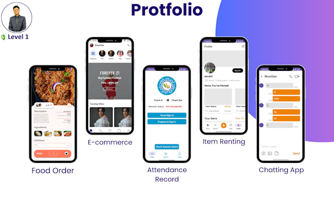 do quick mobile app development, android app, ios app in react native