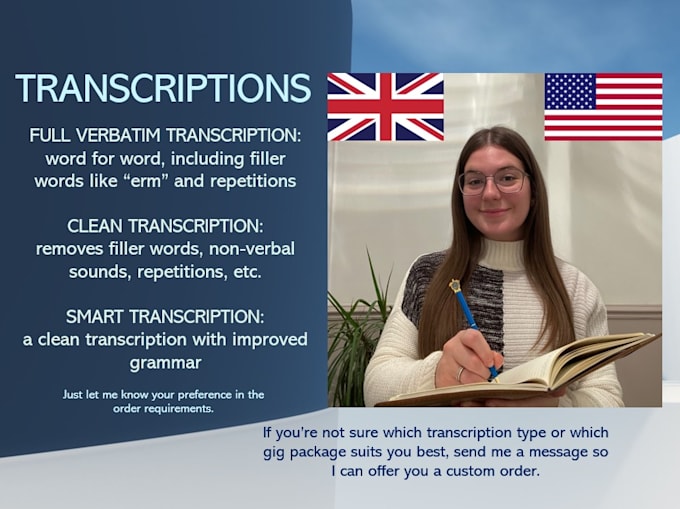 transcribe your video or audio