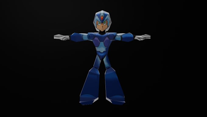 model and animate low poly characters