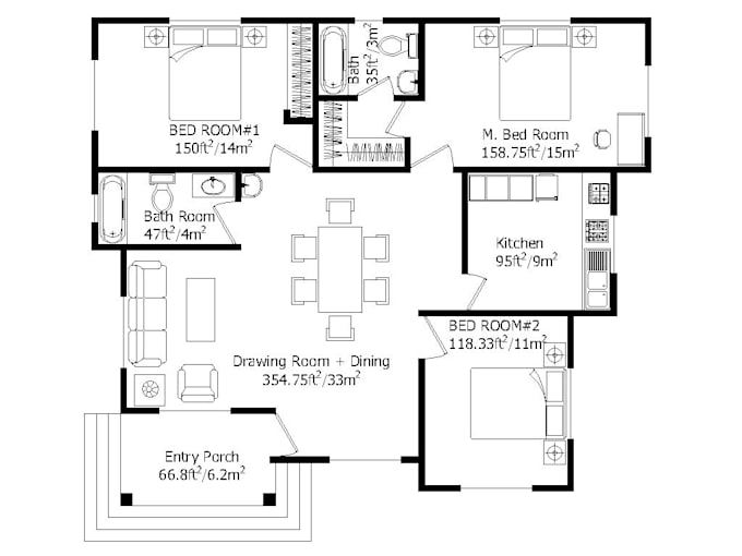 design 2d floor plans