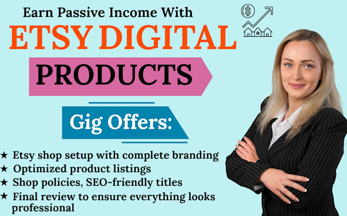optimize your etsy shop with creative designs , etsy listing SEO,etsy shop setup