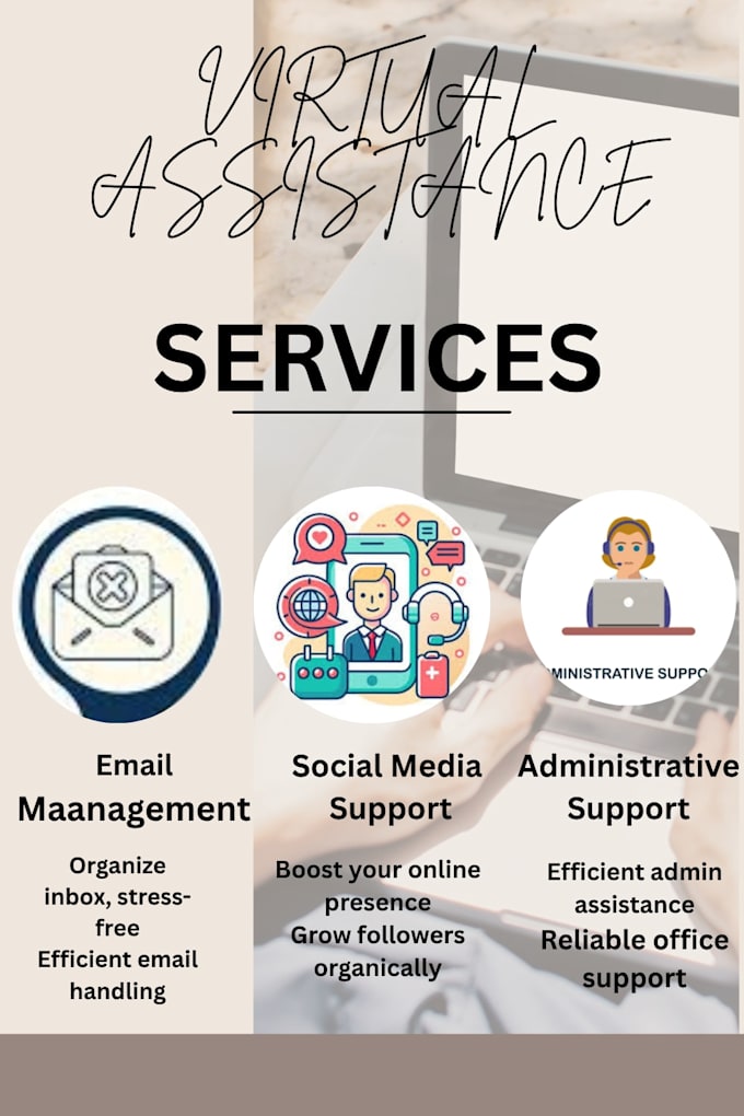 virtual assistant for business administrative  support