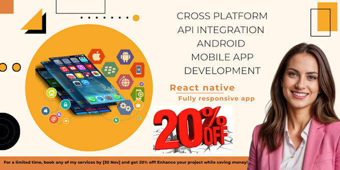 do android and ios app development with react native