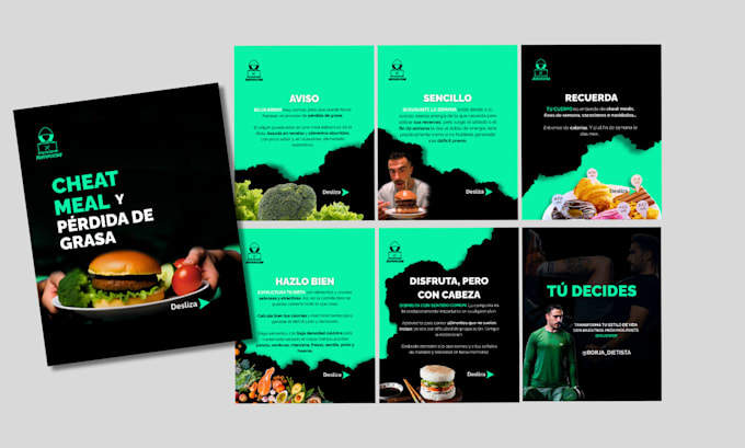 design business carousels for instagram, linkedin