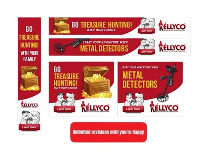 created website banner ads, google display ads, adwords ads