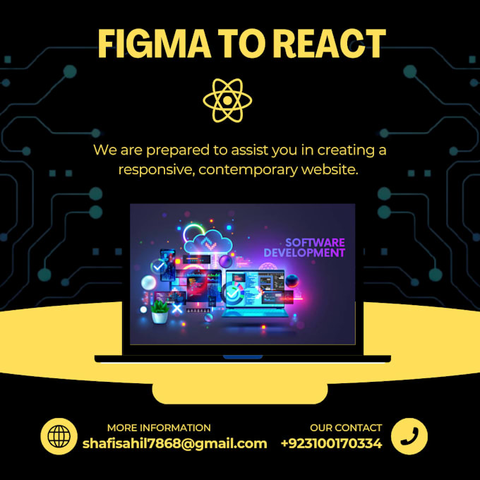 convert psd to react figma to react js or next js using tailwind css