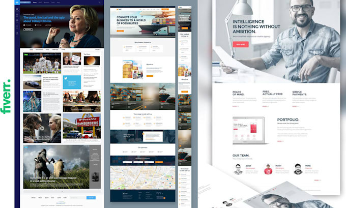 provide responsive wordpress website design or blog redesign