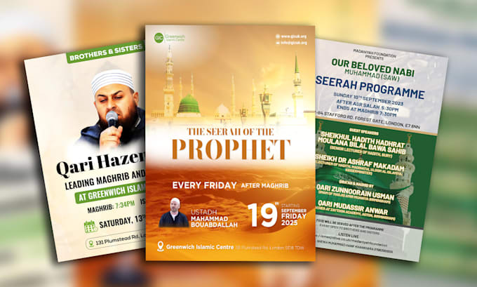 design amazing ramadan calendar, islamic flyer, poster