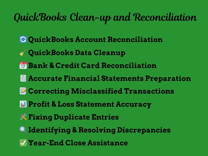 set up and manage your quickbooks online bookkeeping