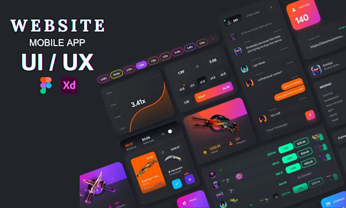 do UI UX design, mobile app or website ui ux design