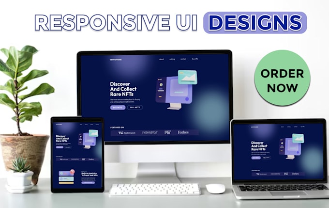 Do figma ui ux design for website, dashboard design and mobile design ...