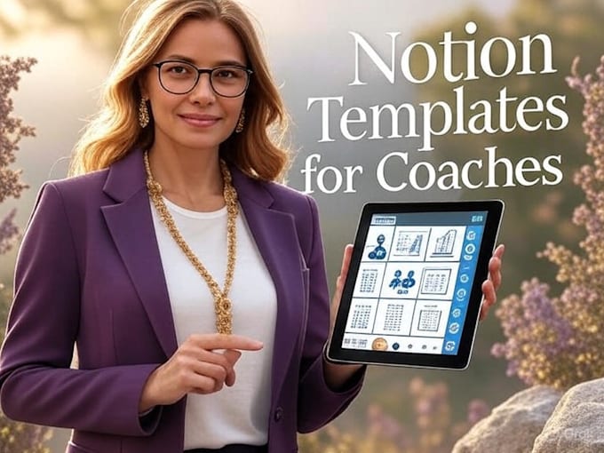 design your premium coaching portal in notion for high ticket clients