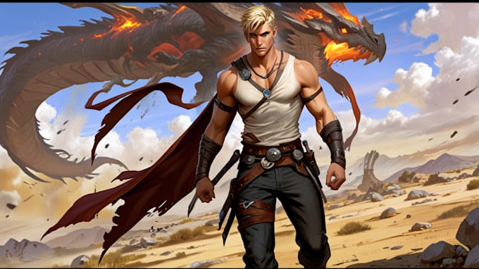 Do character design and concept art for your game by Wasyleclain | Fiverr
