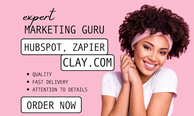 setup workflow clay com, hubspot, apollo io expert zapier makecom api automation
