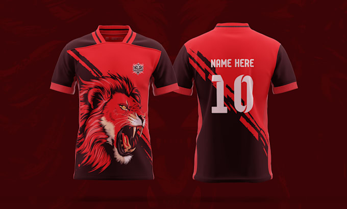 design custom jersey with full sublimation for printing