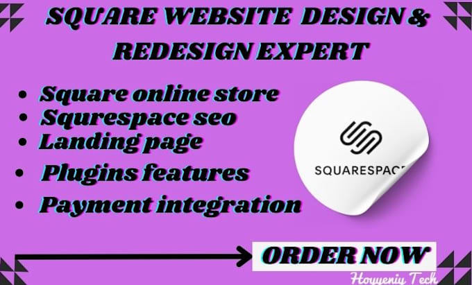 do square website design square online store squarespace square landing page